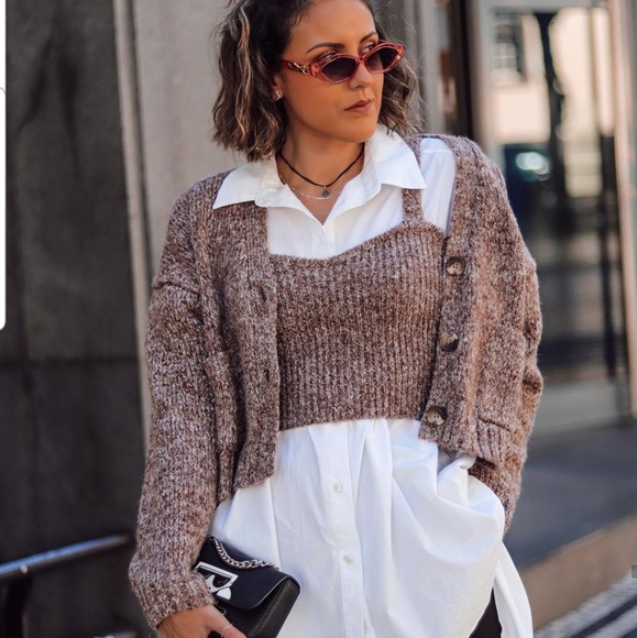 Zara Cropped Cardigan - Picture 10 of 14